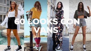 60 Looks con Vans? ¿Cómo Combinar Vans Negras? Mejores outfits con  Zapatillas Vans✔️ - YouTube