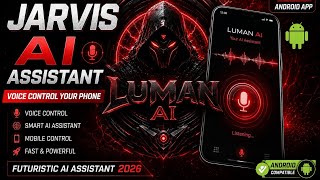 JARVIS AI Assistant Android App 🤖 | Control Your Phone with Voice | Futuristic AI Assistant 2026 screenshot 3