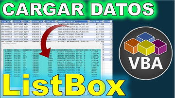 CARGAR DATOS EN ListBox CUADRO DE LISTA @JANSCONSULTING
