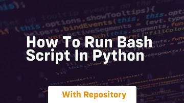 how to run bash script in python
