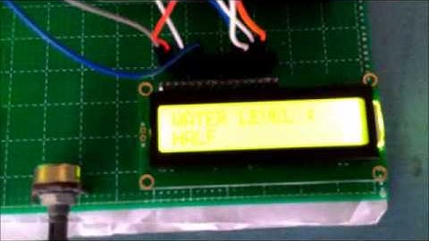 AUTOMATIC WATER LEVEL CONTROLLER USING PIC16F877A