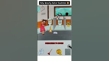 Help Beauty Solve Sadness 😫 | Tricky Twist 🧩 Gameplay #shorts