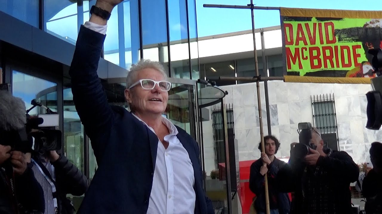 David McBride Sentencing Press Conference