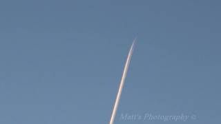 Vapour Trails over Ipswich , Queensland , Australia - December 4th 2012 [HD]