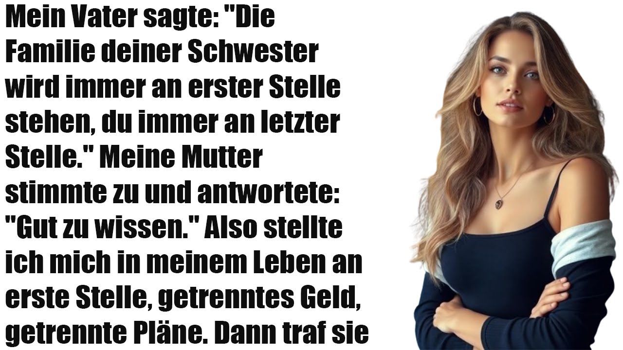 „Für deine Schwester ist immer Platz – für dich nie, sagte Papa. Und Mama stimmte zu.“