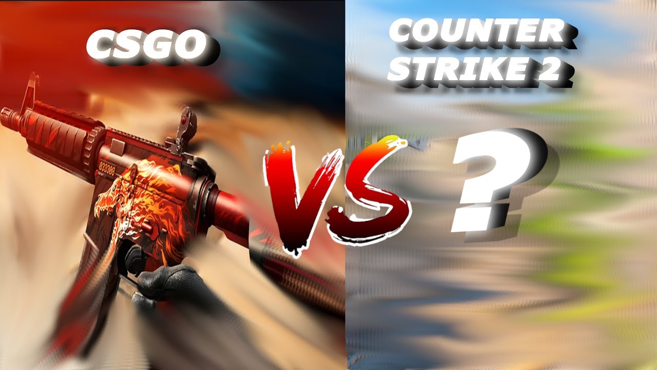 Counter Strike 2 vs CS GO Weapons Comparison!