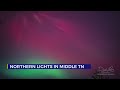 The science behind the northern lights in middle tn