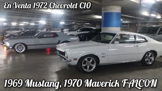 1970 Ford Maverick Falcón, 1969 Mustang. En Venta Chevrolet C10 1972, y más Bazar de la Carcacha.