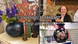 GOODWILL THRIFT Shop with Me || Shop and Haul for Home Decor