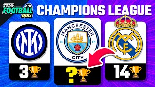 HOW MANY CHAMPIONS LEAGUE CUPS THE CLUB HAS? | TFQ QUIZ FOOTBALL 2023 screenshot 3