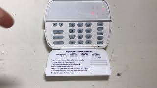 How to use your Dsc 1616, 1832, 1864 alarm system. With LED PK5508 keypad.