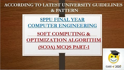Soft Computing & Optimization Algorithms MCQs|SPPU MCQ Question Bank |SCOA MCQs #punericomputer