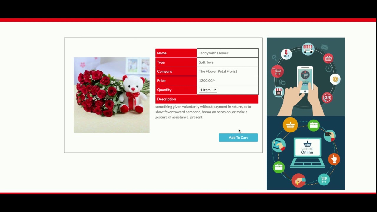 Python Django and MySQL Project on Online Gift Store - YouTube