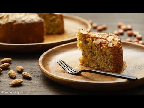 アーモンドケーキの作り方 Almond Cake Youtube