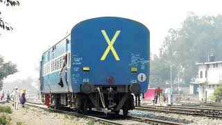 Train without loco!? Shunting Train Duties at Lalkuan - Indian Railways !!