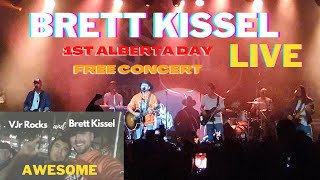 Brett Kissel  live Concert  on 1st Alberta Day September 3,  2022