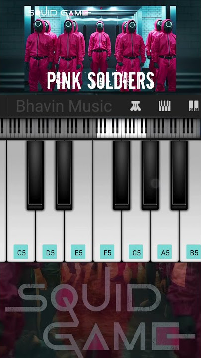Squid Game | Pink Soldiers Music | Piano Version