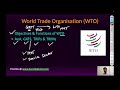 WTO Explained | Objectives, Functions, AoA, GATS, TRIPS, TRIMS
