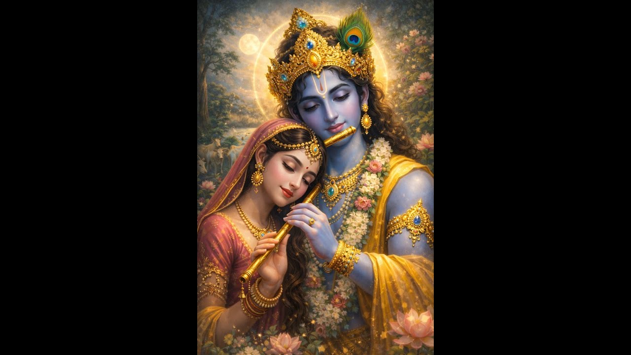 🌸🪈 “బృందావన రాసగీతం” (శ్రీకృష్ణ గోపికా ప్రేమ తత్వ మహాకావ్యం)