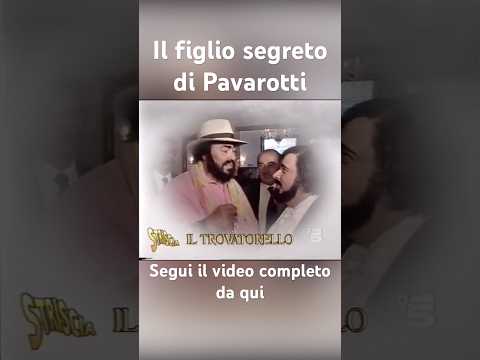 ANTEPRIMA Il figlio segreto di Pavarotti! Pavarotti