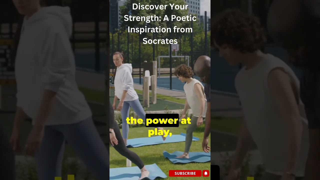 Discover Your Strength | A Poetic Inspiration from Socrates | Letters of Marco 