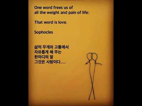 삶의 무게와 고통