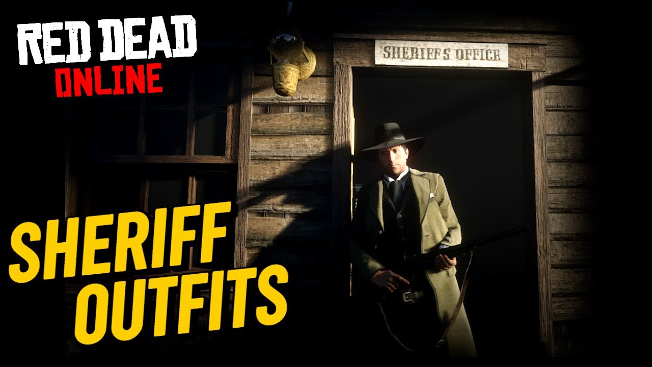 Sheriff Outfits in Red Dead Online. - YouTube