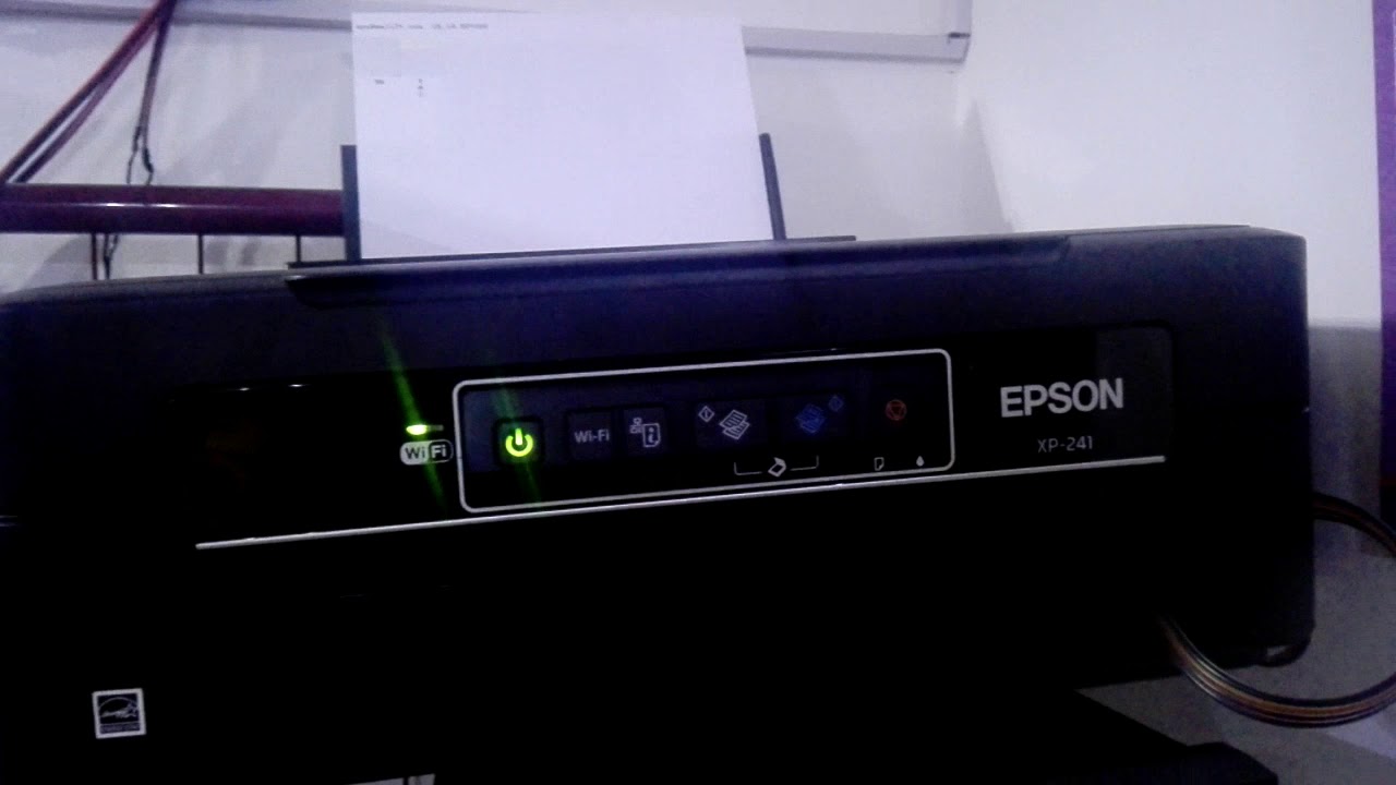 Impresora EPSON XP241/245 NO IMPRIME UN COLOR, LIMPIEZA DE CABEZALES -  YouTube