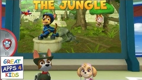Paw Patrol Rescue Run - The Jungle (New Update and Complete All Badges) feat. Tracker & Skye
