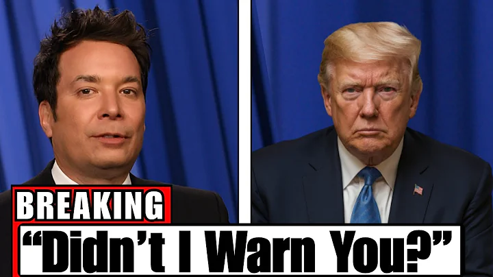 Trump PANICS After Jimmy Fallon Airs Epstein Wedding Photos on LIVE TV!