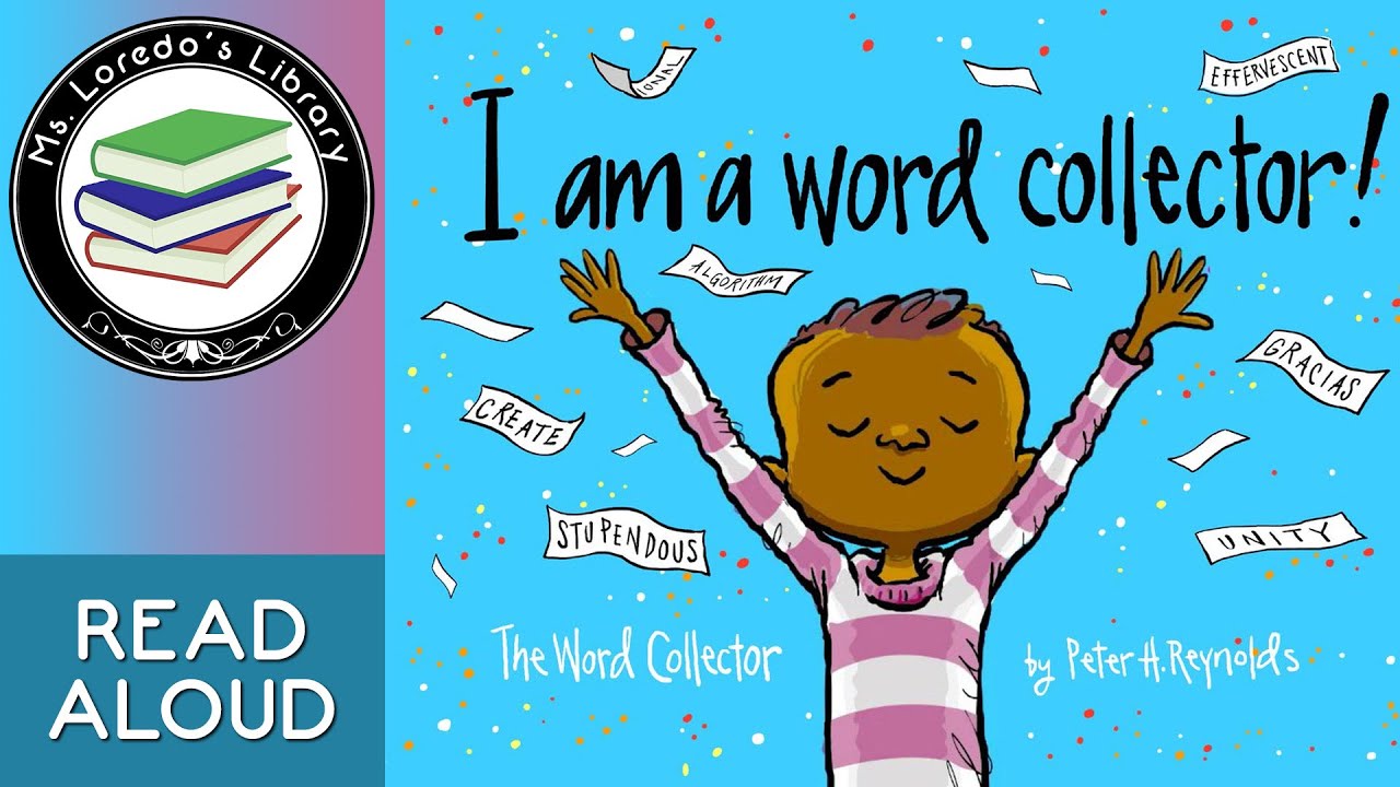 Read the words aloud. Collect the Word. Collection Word. The Word Collector. Collect the Word illustration.