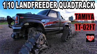 【TT-02FT】TAMIYA 1/10 SCALE R/C 4WD HIGH PERFORMANCE OFF ROAD VEHICLE LANDFREEDER QUADTRACK