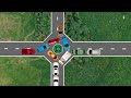Top 2D Car Cartoons Compilation | Road Safety & Fun