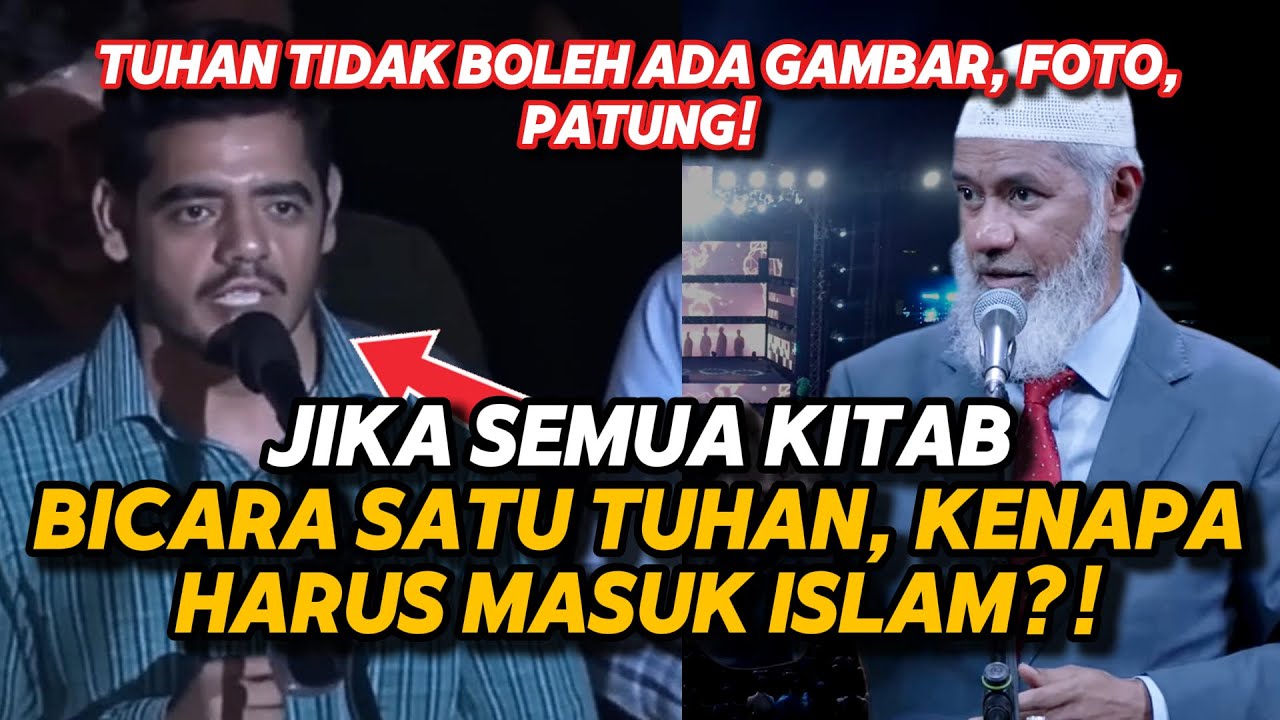 Jika Semua Kitab Bicara Satu Tuhan. Kenapa Harus Masuk Islam? Ini Jawaban Dr. Zakir Naik!