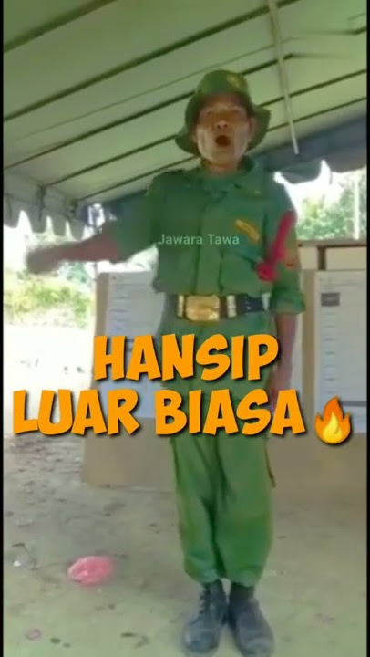 Hansip Laporan Dengan Semangat  #shorts
