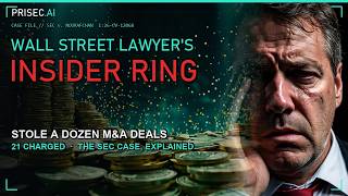Insider Trading Ring: The Wall Street Lawyer Who Stole a Dozen M&A Deals | SEC v. Nourafchan