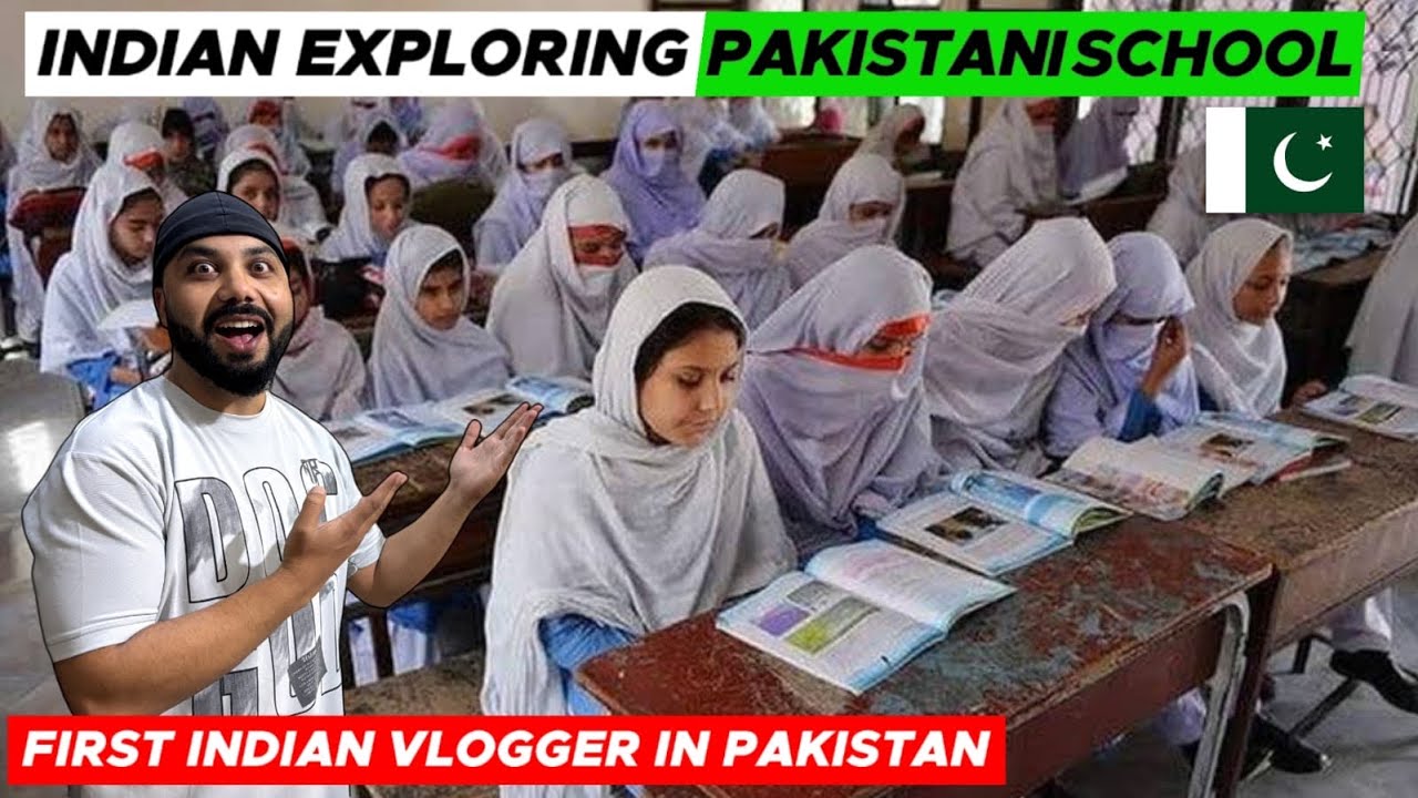 🇮🇳Indian Exploring Pakistan’s School🇵🇰 | Indian Vlogger In Pakistan