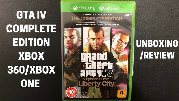 GTA 4 The Complete Edition Xbox 360 Jogo Original