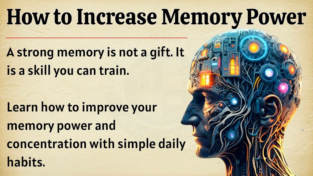 How to Increase Memory Power and Concentration | Train Your Brain ...