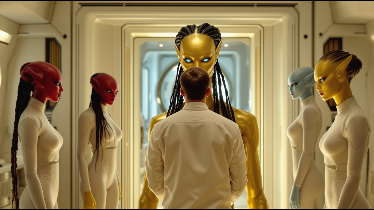 I Entered the Alien Women's Locker Room — They Won't Let Me Leave - YouTube