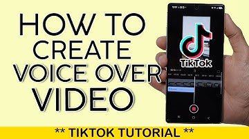 How to Create Voice Over Videos on Tiktok 2025