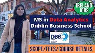 MS in Data Analytics Ireland 🇮🇪|  Dublin Business School | Course Details  @aatiyaineurope screenshot 3