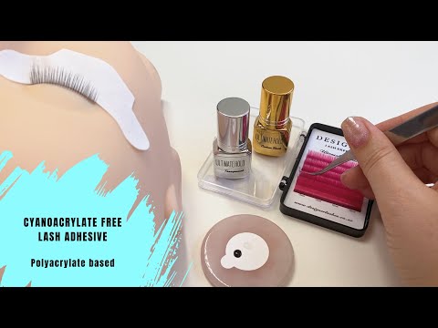 Cyanoacrylate free lash adhesive - Ultimate Hold available on Amazon