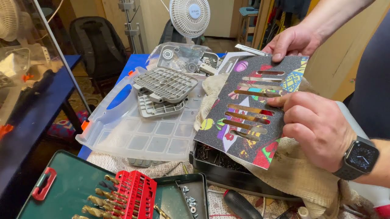 Шиповка, усиление и наклейка наждака педалей на Моноколесе Ninebot one Z 10 и E,E+. Всё просто!