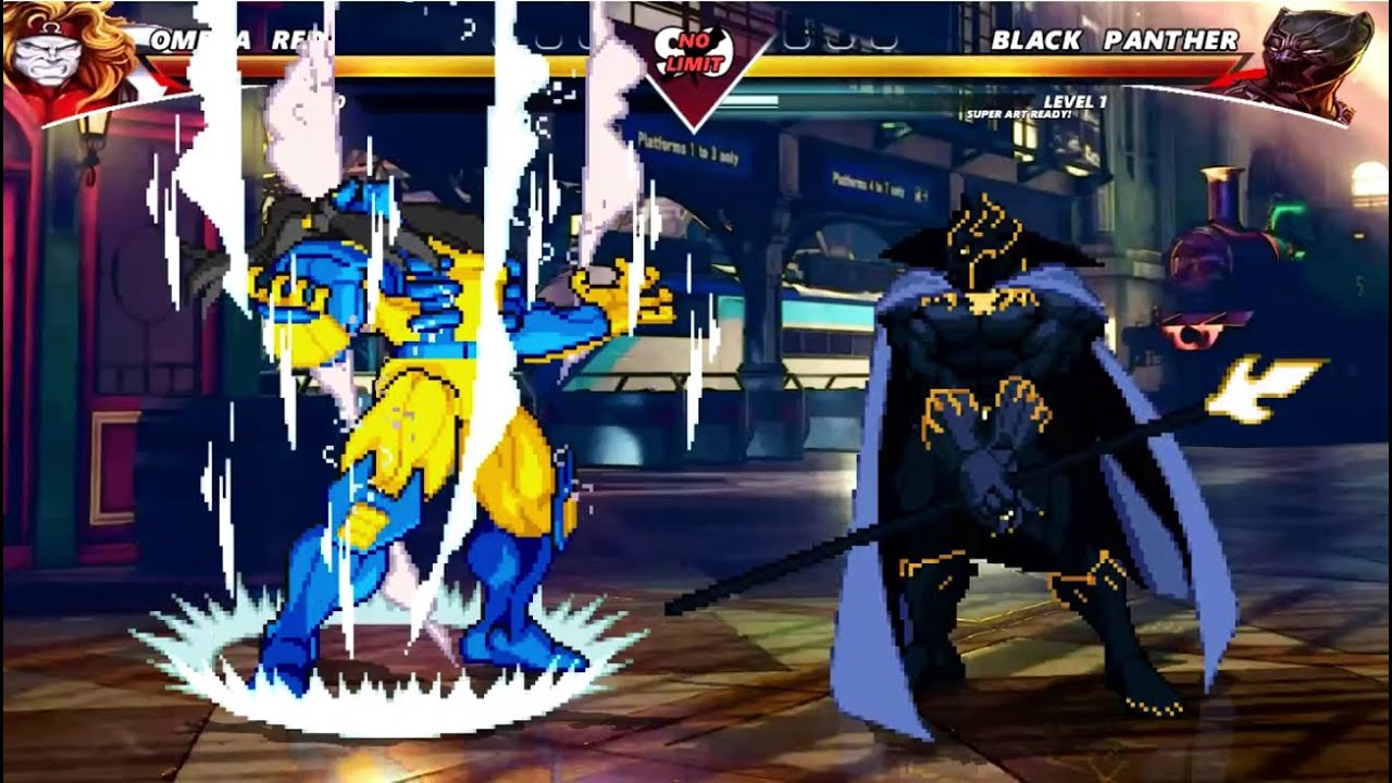 Omega Rvb OMEGA RED vs BLACK PANTHER - Highest level insane fight! - YouTube