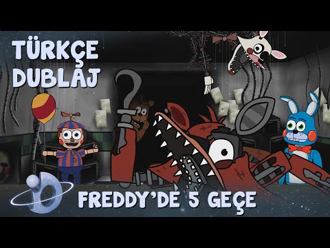 Freddy'de 5 Geçe | Türkçe Dublaj