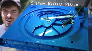 Making the coolest Record Player known to man in under 9 minutes