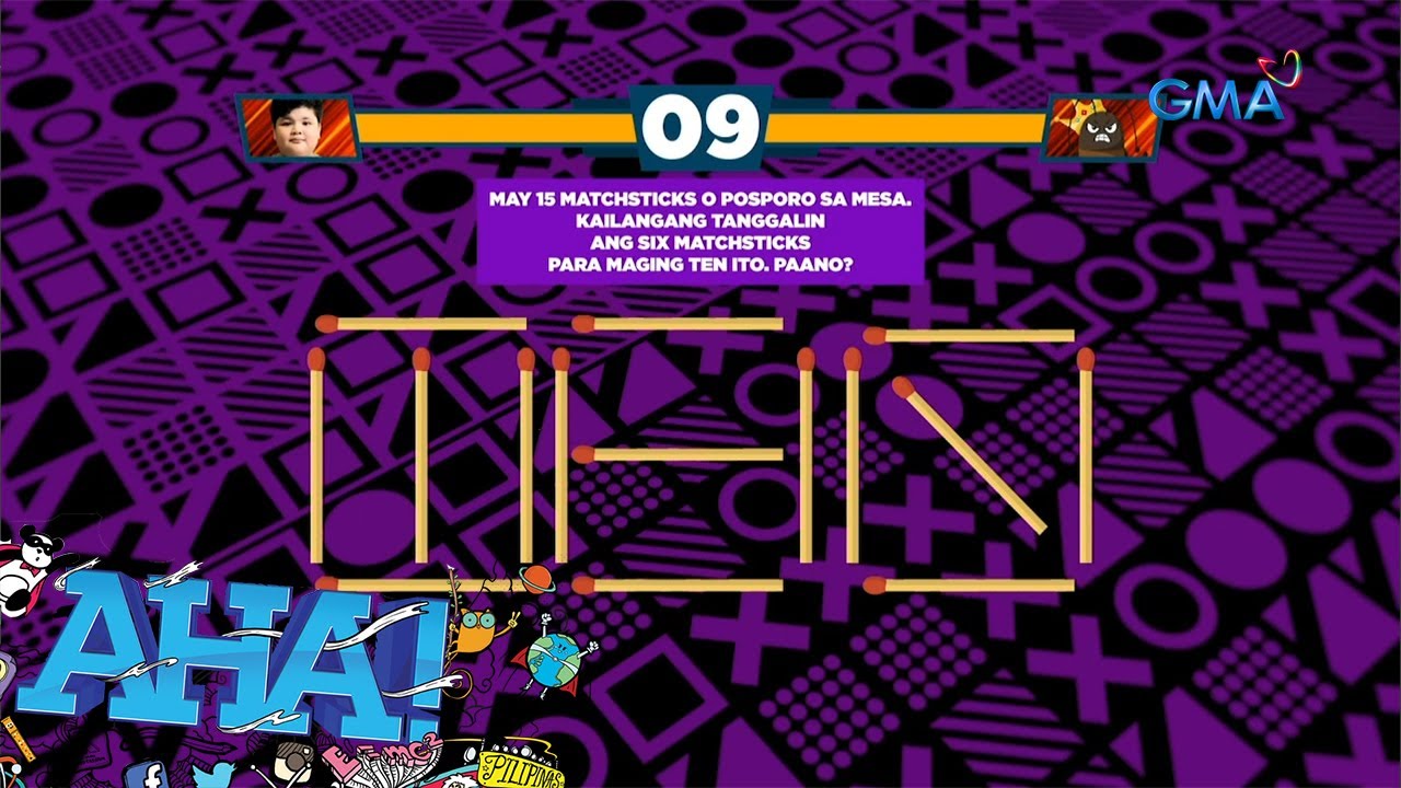 AHA!: Can you solve this matchstick puzzle? | AHA! Legends