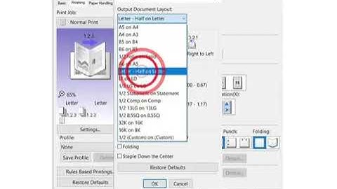9. Let the e STUDIO Correctly Sequence Pages with Booklet Printing