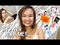 My shower routine and body care whitening  exfoliating  ara g